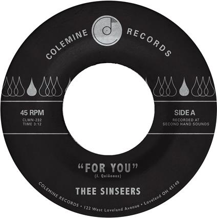 For You - Vinile LP di Thee Sinseers