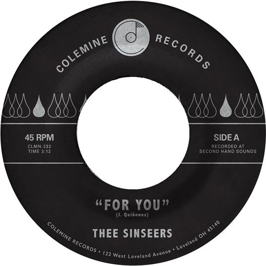 For You - Vinile LP di Thee Sinseers