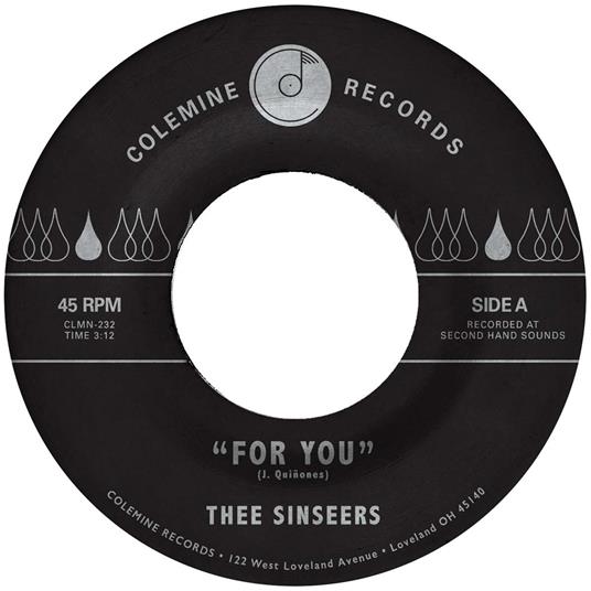For You - Vinile LP di Thee Sinseers