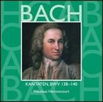 Cantate Sacre vol.43: BWV138, BWV139, BWV140 - CD Audio di Johann Sebastian Bach,Nikolaus Harnoncourt,Concentus Musicus Wien