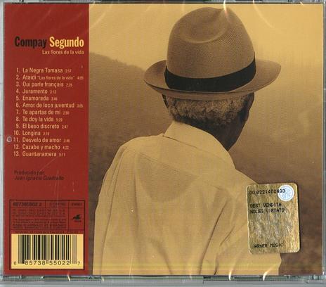 Las flores de la vida - CD Audio di Compay Segundo - 2