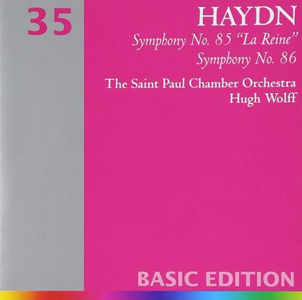 Sinfonie n.85 & n.86 - CD Audio di Franz Joseph Haydn