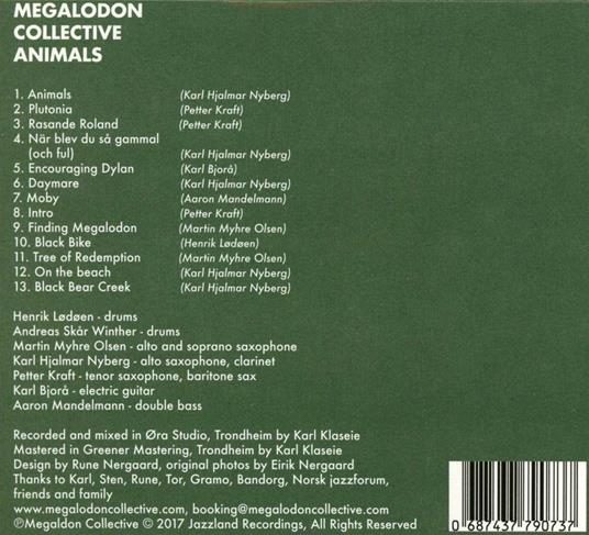 Animals - CD Audio di Megalodon Collective - 2