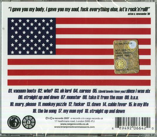 Take it from the Man! - CD Audio di Brian Jonestown Massacre - 2