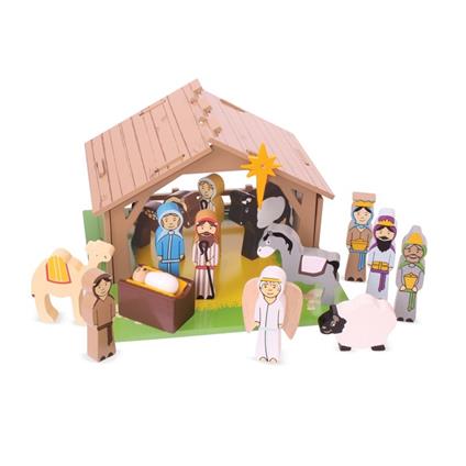 Presepe in legno