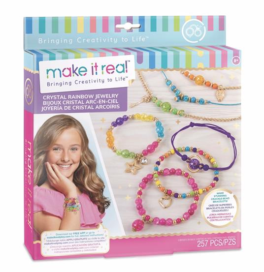 Make It Real Kit per Gioielli Fai da Te per Bambini, 1315 - Make It Real -  Perline e gioielli - Giocattoli | IBS