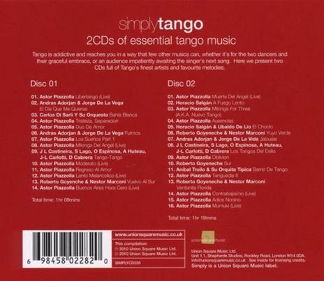 Simply Tango - CD Audio - 2