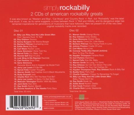Simply Rockabilly - CD Audio - 2