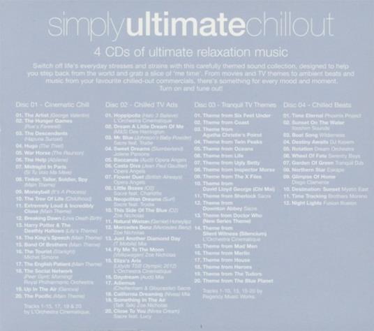 Simply Ultimate Chillout - CD Audio - 2