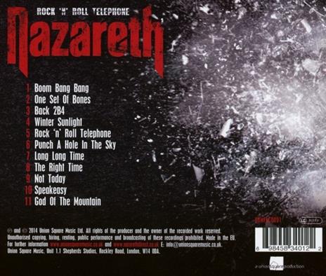 Rock 'N' Roll Telephone - CD Audio di Nazareth - 2