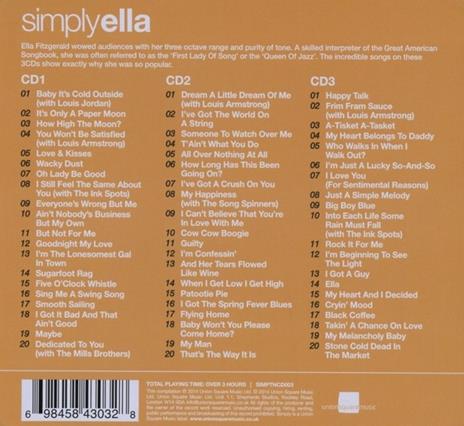 Simply Ella - CD Audio di Ella Fitzgerald - 2