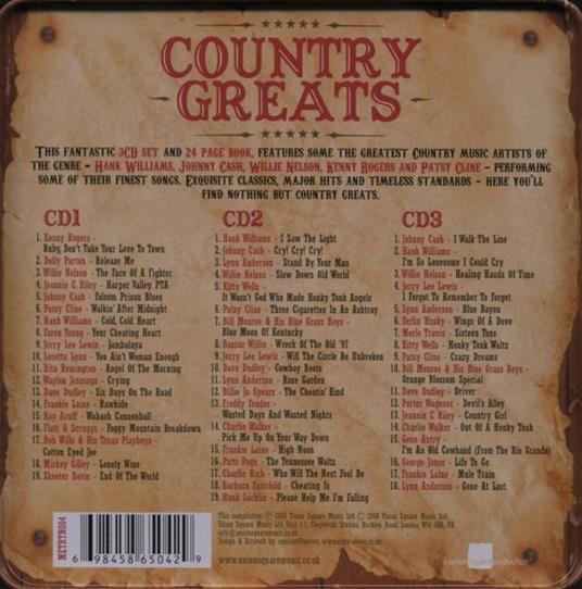 Country Greats - CD Audio - 2