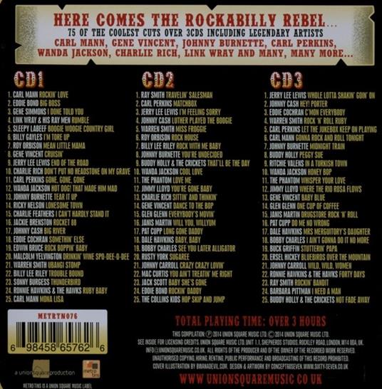 Rockabillie Rebel - CD Audio - 2