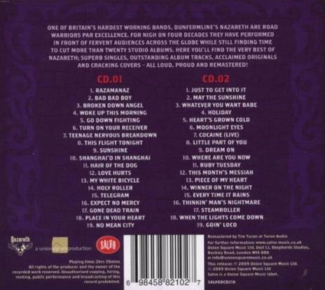 The Anthology - CD Audio di Nazareth - 2