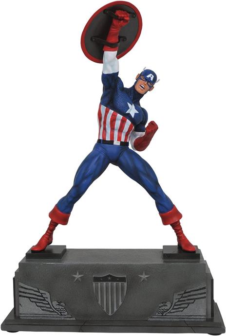 Marvel Premier Collection Statua Captain America 30 Cm Diamond Select - 2