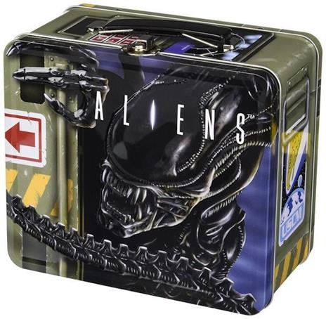 Diamond Select Aliens Lunch Box With Thermos Alien in Metallo Tin Sulaco - 3