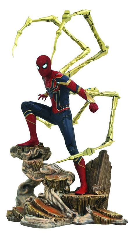 Figure Diamond Toys Marvel Gallery Avengers Iron Spider Pvc Statue New - 3