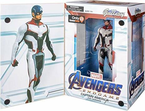 Figurine Marvel Team Suit Captain America Exclusive Sta - 2