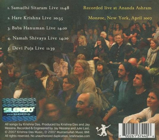 Live Ananda - CD Audio di Krishna Das - 2