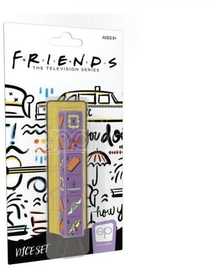 Friends Dice Set 6D6 (6) USAopoly