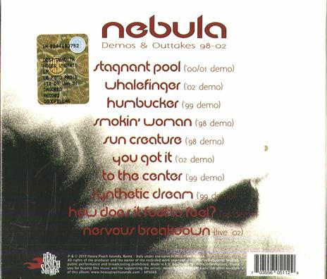 Demos & Outtakes 98-02 - CD Audio di Nebula - 2