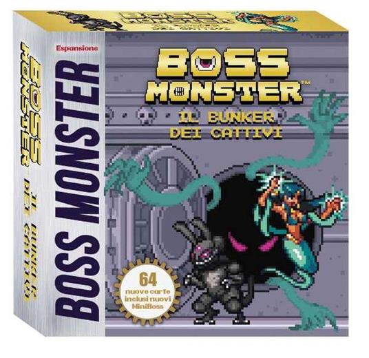 Boss Monster Esp. Il Bunker Dei Cattivi. Gioco da tavolo