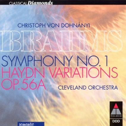 Symphony No.1 / Haydn Variations - CD Audio di Johannes Brahms,Franz Joseph Haydn