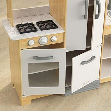 KidKraft 53423 Cucina giocattolo in legno per bambini Modern Day con EZ Kraft Assembly™ con accessori di gioco inclusi - 4