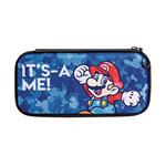 Switch Pdp Custodia Slim Travel Case Mario-Camo Blue