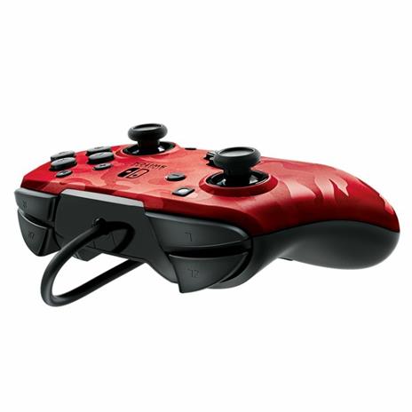 PDP Faceoff Deluxe+ Audio Mimetico, Rosso USB Gamepad Analogico/Digitale Nintendo Switch - 5