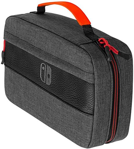 PDP Commuter: Elite Edition Custodia a tasca Nintendo Nero, Grigio - 5