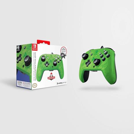 Pdp Controller Wired Faceoff Deluxe+ Audio Verde Per Nintendo Switch - 4