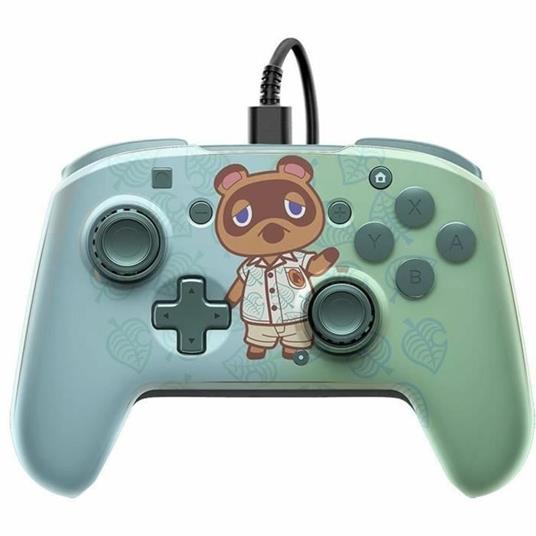 Controller cablato - PDP - Faceoff Deluxe - Animal Crossing: Tom Nook - Switch