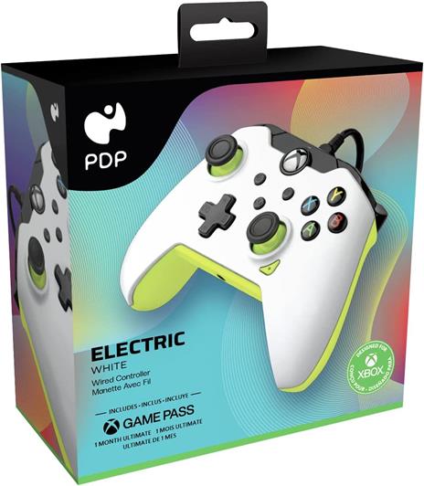 PDP 049-012-WY periferica di gioco Bianco, Giallo USB Gamepad Analogico/Digitale PC, Xbox, Xbox One X, Xbox Series S, Xbox Series X - 2