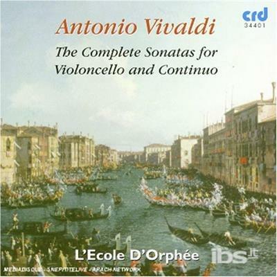 The Complete Sonatas For Violoncello & Continuo - CD Audio di Antonio Vivaldi