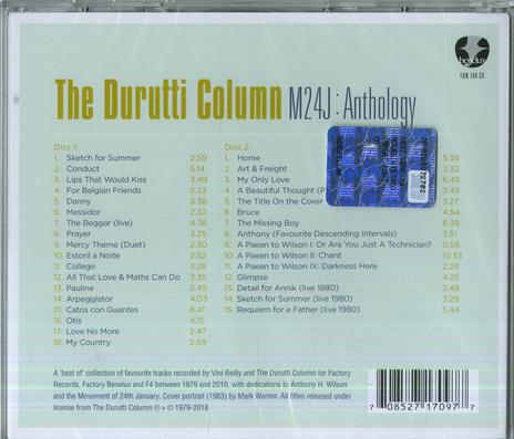 M24j - CD Audio di Durutti Column - 2