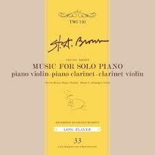 Music for Solo Piano - CD Audio di Steven Brown