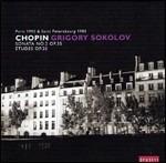 Sonate Pour Piano - CD Audio di Frederic Chopin,Grigory Sokolov