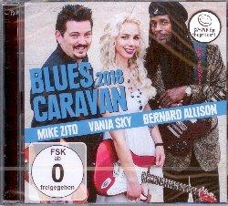 Blues Caravan 2018 - CD Audio + DVD di Bernard Allison,Mike Zito,Vanja Sky