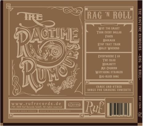 Rag 'n Roll - CD Audio di Ragtime Rumours - 2