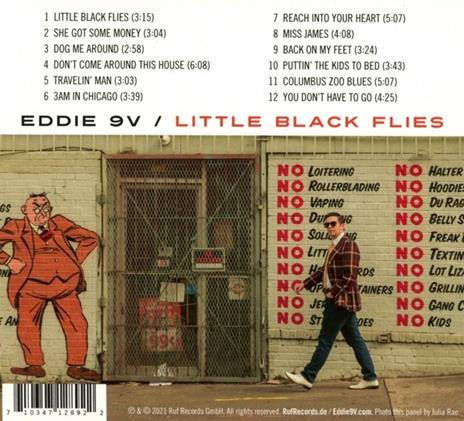 Little Black Flies - CD Audio di Eddie 9V - 2