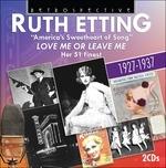 Love Me or Leave me - CD Audio di Ruth Etting