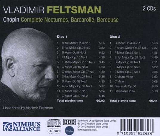 Notturni - CD Audio di Frederic Chopin - 2