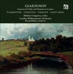 Concerti per violino e orchestra - CD Audio di Camille Saint-Saëns,Pyotr Ilyich Tchaikovsky,Ernest Chausson,Alexander Glazunov,Pablo de Sarasate