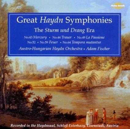 Sinfonie n.43, n.44, n.49, n.52, n.59, n.64 - CD Audio di Franz Joseph Haydn,Adam Fischer