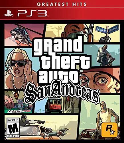 Grand Theft Auto San Andreas Ps3 Playstation 3 Edizione Americana