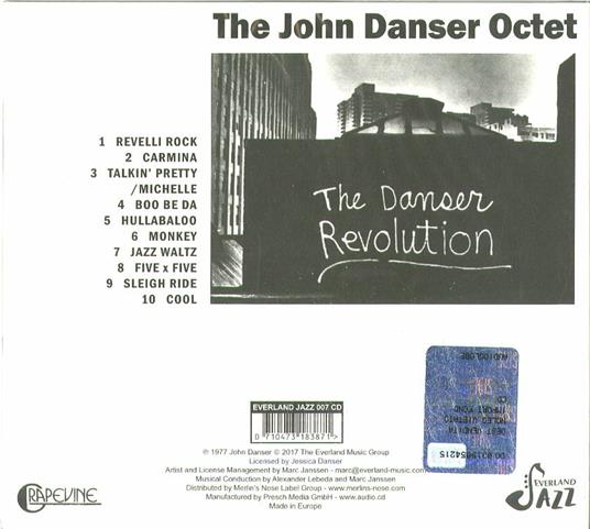 The Danser Revolution - CD Audio di John Danser Octet - 2