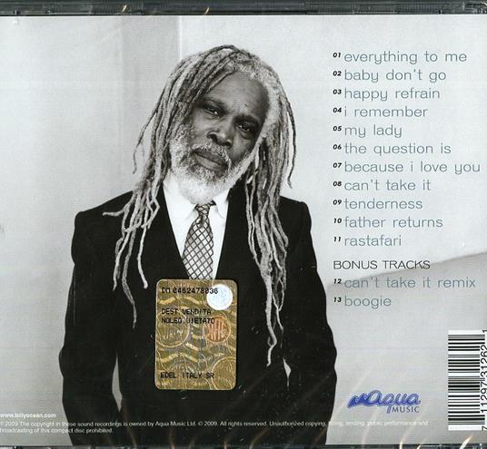 Because I Love You - CD Audio di Billy Ocean