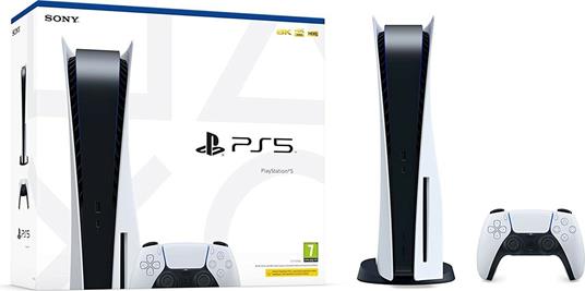 Sony PlayStation 5 Digital Edition 825 GB Wi-Fi Nero, Bianco - gioco per  Console e accessori - Sony - Console - Videogioco | IBS