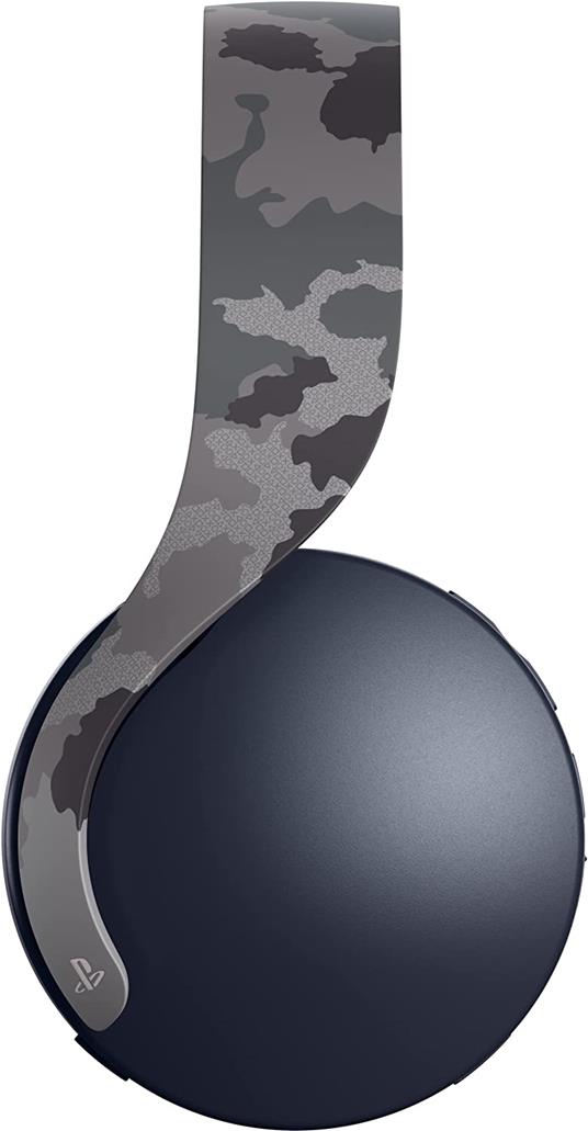 SONY PS5 Cuffie Wireless Pulse 3D Grey Camo - 3